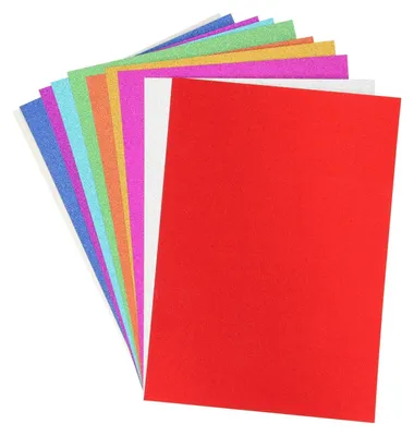 Image de Carton pailleté A4, 10 feuilles