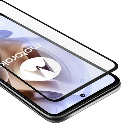 Image de Cadorabo film blindé pour Motorola MOTO G31 / G41 film de protection en noir film plein écran tempered verre de protection