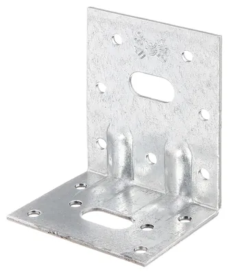 Immagine prodotto di Alberts 869168 Connettore angolare per carichi pesanti con due sfere, zincato sendzimir, 50 x 77 x 64 mm, set da 50