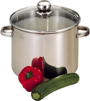 Immagine prodotto di Casseruola con coperchio - 11 litri - 26 cm di diametro