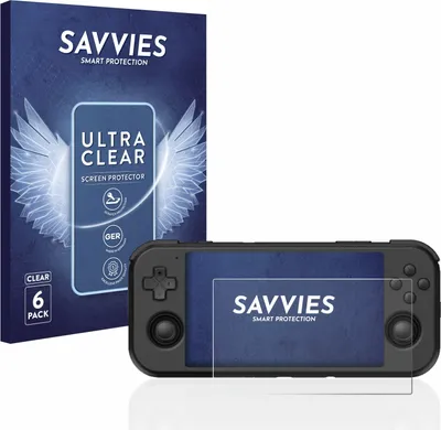 Produktbild von 6x Für Retroid Pocket 3 Schutzfolie Savvies Displayschutz Display Schutz Folie Klar Transparent