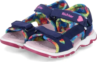 Produktbild von Richter Kinder Sandalen Blau Textil Größe: 28