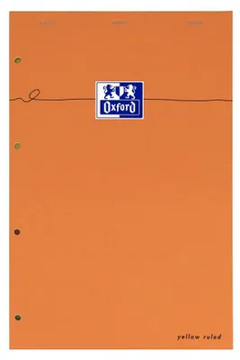 Image de Oxford bloc-notes, 210 x 315, ligné - avec marge, 80 feuilles