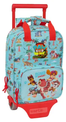 Produktbild von Safta Paw Patrol Dino Rescue 4.50l Rucksack Mit Rollen Blau  Kinder Blau One Size