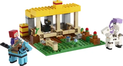 Produktbild von LEGO 21171 Minecraft Der Pferdestall Bauernhof - 241 Teile