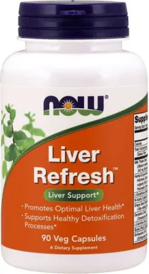 Productafbeelding van NOW Foods leververnieuwing (90 capsules) 4915