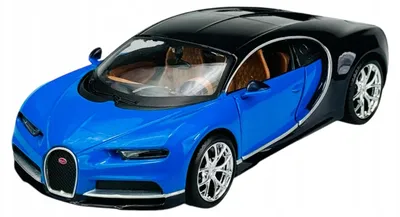 Produktbild von MAISTO BUGATTI CHIRON Metallmodell Blau 1:24