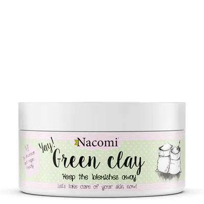 Zdjęcie produktu dla Nacomi Zielona glinka nawilżająca, 77 g