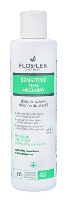 Zdjęcie produktu dla Flos-Lek, Sensitive Płyn micelarny do skóry wrażliwej, 225 ml