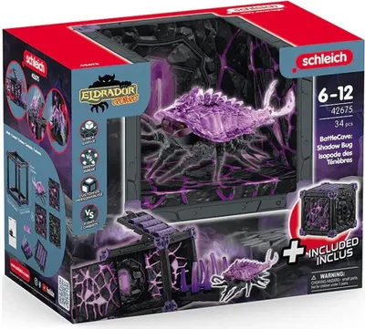 Produktbild von Schleich Eldrador Creatures BattleCave Shadowlizard 42675 Schleich