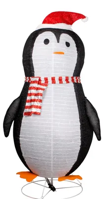 Produktbild von Großer LED Pinguin / Weihnachtsmann 180CM 200 LEDs IP44 für innen und außen