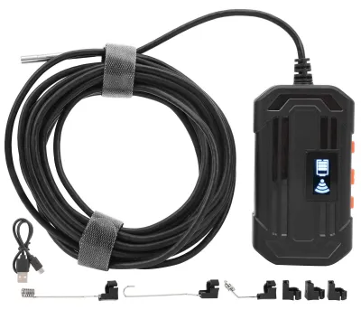 Productafbeelding van Draadloze Endoscoopcamera 1080P - Mini Kamerakop 3,9 mm - Verstelbare LED-lampen