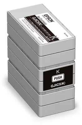 Obrázok produktu pre Epson GJIC5(K): Ink cartridge for ColorWorks C831 and GP-M831 (Black), Čierna, Atrament na pigmentovej báze, 97,8 ml, 1 kusov
