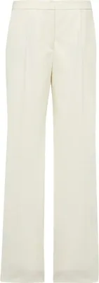 Produktbild von Comma Damen Stoffhose Beige-Cremefarben mit geradem bis leicht weitem Beinverlauf