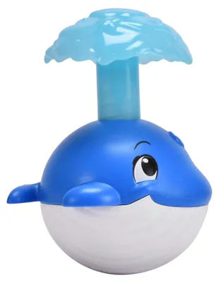 Produktbild von ABC Wackelwal, mit ausfahrbarer Wasserfontäne für unterschiedliche Wackelgeschwindigkeit, wasserdicht, auch für die Badewanne, 11cm, ab 6 Monate