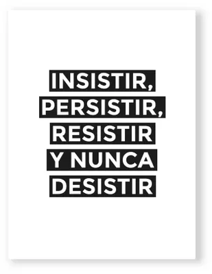 Productafbeelding van Decoratief poster met een motiverende tekst, 50 x 70 cm