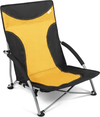 Produktbild von Strandstuhl mit breiten Standfüßen, Campingstuhl Kampa Sandy FT0047 gelb/orange