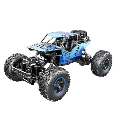 Imagen del producto de Coche todoterreno a control remoto, juguete para niños, color azul