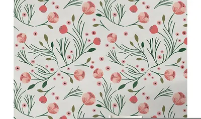 Produktbild von Coloray Fototapete 360x250 cm Vlies-Fototapete - Vintage Pfingstrose Blumen