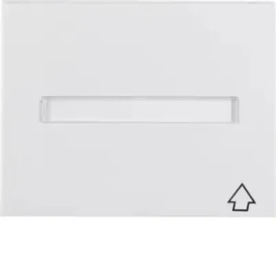 Produktbild von Berker 11547109, Weiß, Schraubenlos, Berker, Glänzend, K.1, 10 Stück(e)