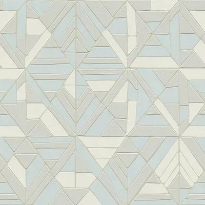 Produktbild von A.S. Création geometrische Tapete Pop Style Vliestapete mit Glitzereffekt blau silber grau 10,05 m x 0,53 m