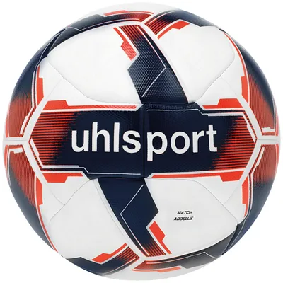 Zdjęcie produktu dla uhlsport Match Addglue training football white/navy/fluo red 5