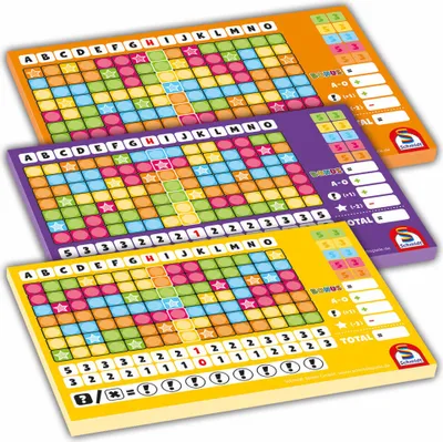 Immagine prodotto di Schmidt Spiele Noch Mal! Zusatzblöcke Nr. IV / V / VI, Zusatz Block, Familienspiel, Gesellschaftsspiel, Spiel, 1 bis 6 Spieler, 49345