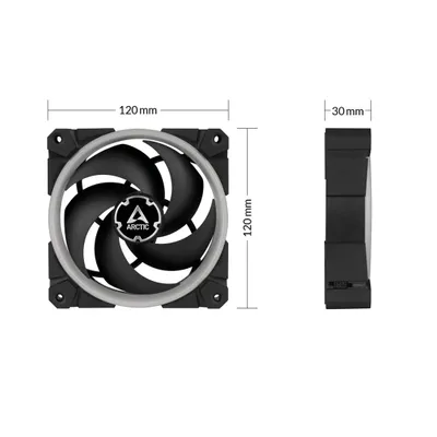 Obrázek produktu pro Arctic ACFAN00156A Lüfter ARCTIC BioniX F120 A-RGB Bundle