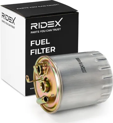 Produktbild von Kraftstofffilter RIDEX 9F0060 passend für MERCEDES-BENZ A-Klasse (W168) Leitungsfilter