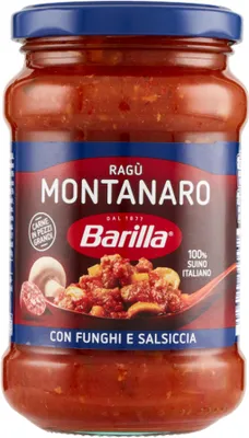 Produktbild von Ragu Montanaro Schweinefleisch und Pilzsauce 300g - Barilla