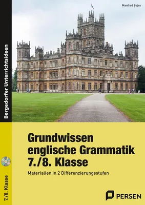 Produktbild von Grundwissen englische Grammatik 7./8.Klasse