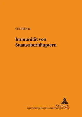 Produktbild von Immunität von Staatsoberhäuptern