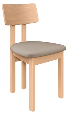 Produktbild von MIRJAN24 Stuhl Divo II, Esszimmerstuhl aus Buchenholz, 47x48x85 cm (Holzfarbe: Artisan, Stofffarbe: Paros 02)