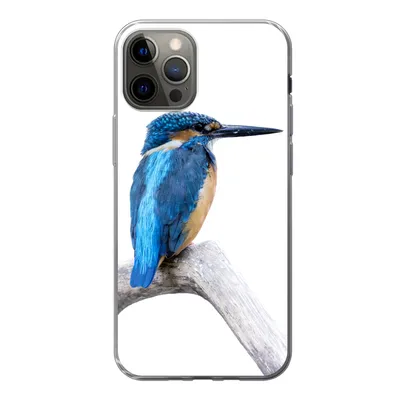 Produktbild von MuchoWow® Handyhülle Schutzhülle Hülle für iPhone 13 Pro Eisvogel - Zweig - Schnabel Silikon Softcase Handy Hülle - Handy-Tasche