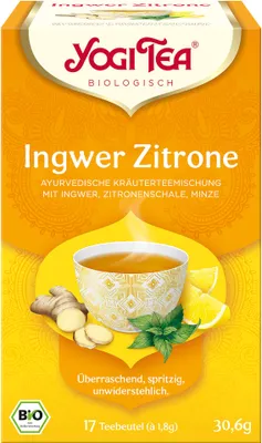 Immagine prodotto di Zenzero e limone - 17 bustine da 30,6 g