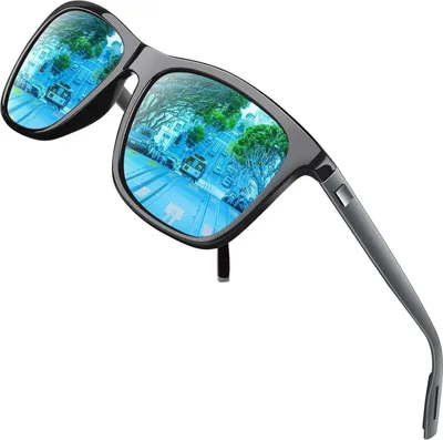 Zdjęcie produktu dla GQUEEN Okulary przeciwsłoneczne z polaryzacją Al-Mg, lekka ochrona UV400
