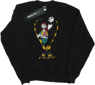 Produktbild von Disney - "Nightmare Before Christmas" Sweatshirt für Herren BI42526 (S) (Schwarz)