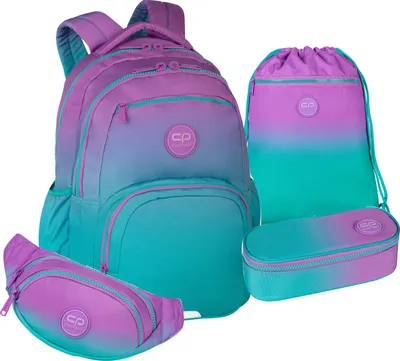 Produktbild von CoolPack CoolPack 4tlg. Rucksack-Set PICK 17 - Blueberry