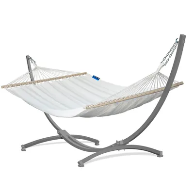 Obrázek produktu pro Potenza houpací síť s rámem Pro dvě osoby houpací síť s tyčí 215x140 cm I Rám 220kg