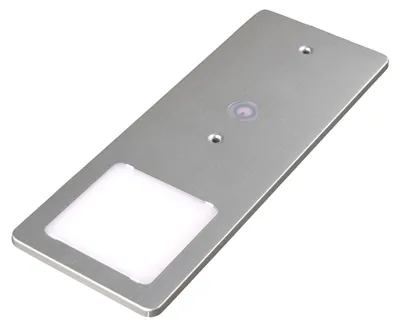 Image de kalb | Argent 5 W - lampe de cuisine très plate avec variateur tactile, lot de 1, blanc neutre