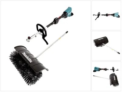 Produktbild von Makita DUX 60 Z Akku Multifunktionsantrieb 36V (2x18V) Brushless + Kehrbürstenaufsatz BR400MP - ohne Akku, ohne Ladegerät