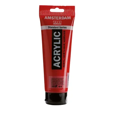 Immagine prodotto di Amsterdam Serie Standard Tubo di vernice acrilica 250 ml - Rosso naftolo scuro 399