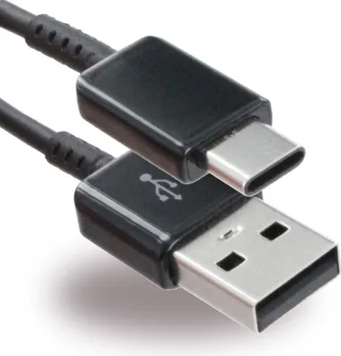Produktbild von Samsung - Charger Cable / Data Cable - USB to USB Typ C - 1.5m - Black BULK