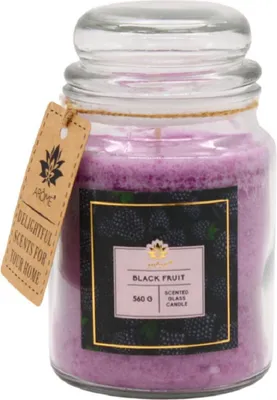 Image de Bougie ARÔME 560 g, en verre, fruits noirs