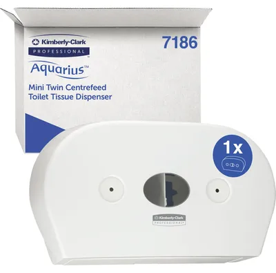 Zdjęcie produktu dla Aquarius Dozownik do papieru toaletowego Jumbo 7186 ws