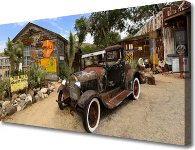 Produktbild von Tulup Leinwand-Bilder 100x50 Wandbild Canvas Kunstdruck Auto Architektur