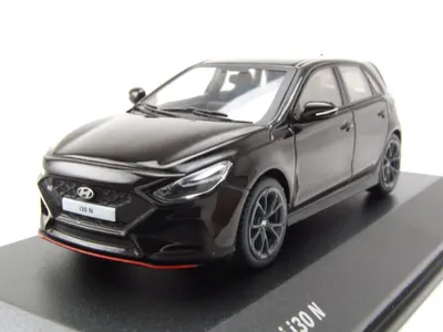 Produktbild von Solido 421438130 Hyundai i30 N 2022 schwarz 1:43