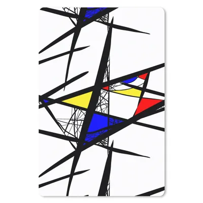 Produktbild von MuchoWow® Mauspad Mousepad Muster - Abstrakt - Kunst 40x60 cm - Mousepads - Maus Mat - Pad - Mausunterlage - Schreibtisch Accesoire