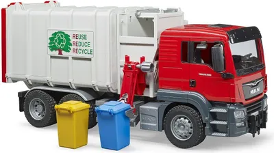 Produktbild von BRUDER MAN Seitenlader Müll-Lkw 0 0 0