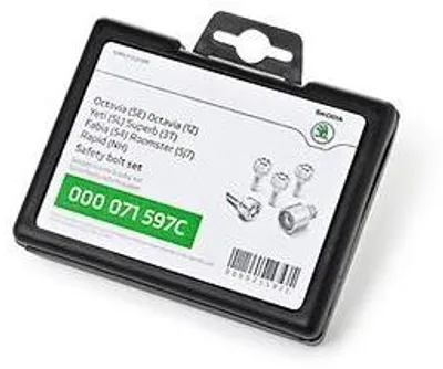 Obrázek produktu pro Škoda bezpečnostní šrouby kol 000071597C